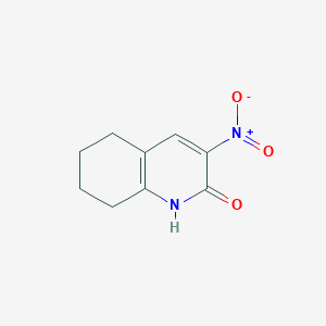 5,6,7,8-tetrahydro-3-nitro-2(1H)-quinolinone