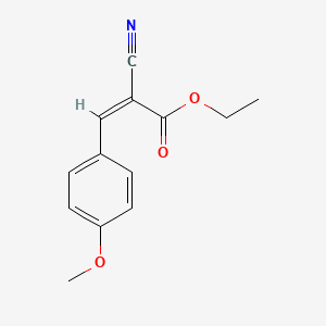 B2936580 ethyl (Z)-2-cyano-3-(4-methoxyphenyl)prop-2-enoate CAS No. 2017-87-0; 2286-29-5; 50897-91-1