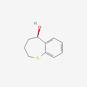 molecular formula C10H12OS B2936815 (5R)-2,3,4,5-tetrahydro-1-benzothiepin-5-ol CAS No. 1421607-33-1