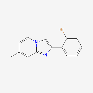2-(2-Bromophenyl)-7-methylimidazo[1,2-a]pyridine