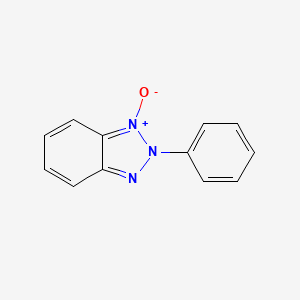molecular formula C12H9N3O B2936870 2-phenyl-2H-benzo[d][1,2,3]triazole1-oxide CAS No. 51750-18-6