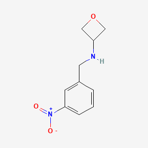 N-(3-Nitrobenzyl)oxetan-3-amine
