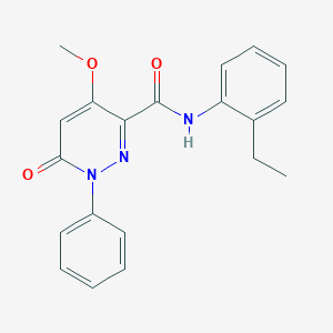 N-(2-ethylphenyl)-4-methoxy-6-oxo-1-phenyl-1,6-dihydropyridazine-3-carboxamide