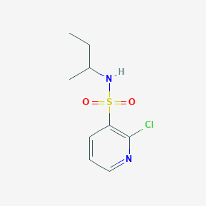 molecular formula C9H13ClN2O2S B2937024 N-(butan-2-yl)-2-chloropyridine-3-sulfonamide CAS No. 1156146-90-5