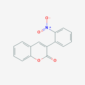 B2937337 3-(2-nitrophenyl)-2H-chromen-2-one CAS No. 107623-76-7