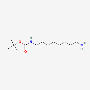molecular formula C13H28N2O2 B2937729 Tert-butyl (8-aminooctyl)carbamate CAS No. 82408-99-9; 88829-82-7