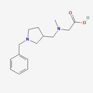 [(1-Benzyl-pyrrolidin-3-ylmethyl)-methyl-amino]-acetic acid
