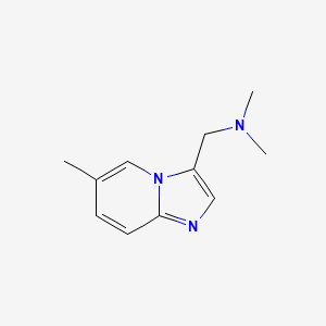 Dimethyl({6-methylimidazo[1,2-a]pyridin-3-yl}methyl)amine