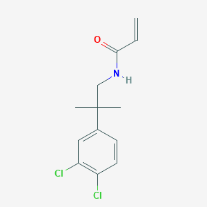 N-[2-(3,4-Dichlorophenyl)-2-methylpropyl]prop-2-enamide
