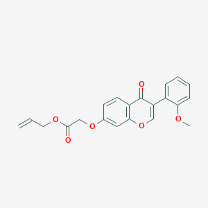 molecular formula C21H18O6 B2937834 Prop-2-enyl 2-[3-(2-methoxyphenyl)-4-oxochromen-7-yl]oxyacetate CAS No. 610765-28-1