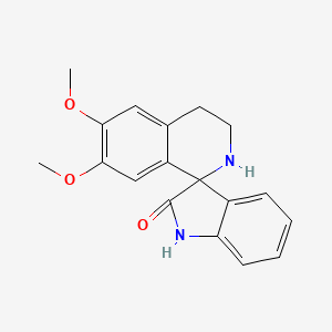 6',7'-dimethoxy-3',4'-dihydro-2'H-spiro[indole-3,1'-isoquinolin]-2(1H)-one