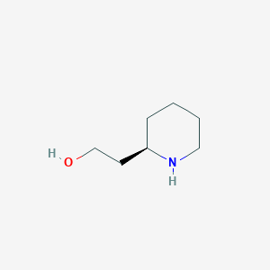molecular formula C7H15NO B029380 (R)-2-(Piperidin-2-yl)ethanol CAS No. 68419-38-5