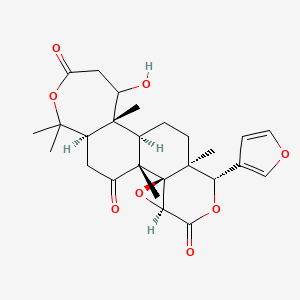 molecular formula C26H32O8 B2938168 Deacetylnomilin CAS No. 3264-90-2