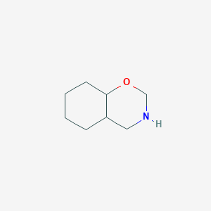 molecular formula C8H15NO B2938329 2H-1,3-Benzoxazine, octahydro- CAS No. 90204-04-9
