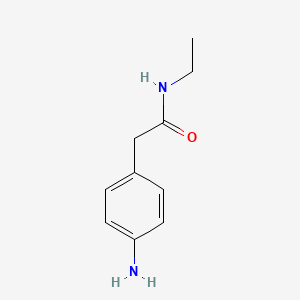2-(4-aminophenyl)-N-ethylacetamide