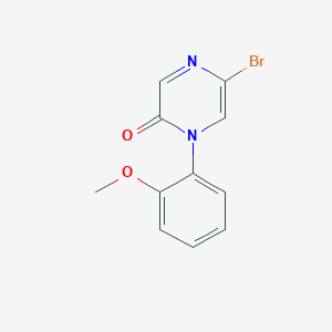 5-Bromo-1-(2-methoxyphenyl)pyrazin-2(1H)-one