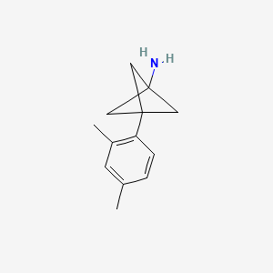 3-(2,4-Dimethylphenyl)bicyclo[1.1.1]pentan-1-amine