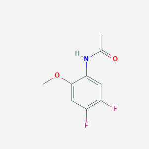 N-(4,5-difluoro-2-methoxyphenyl)acetamide