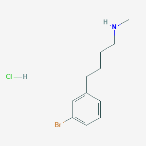 [4-(3-Bromophenyl)butyl](methyl)amine hydrochloride