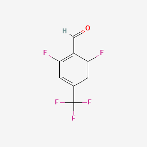 2,6-Difluoro-4-(trifluoromethyl)benzaldehyde