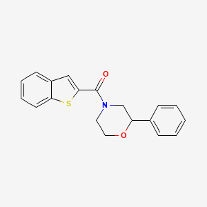Benzo[b]thiophen-2-yl(2-phenylmorpholino)methanone