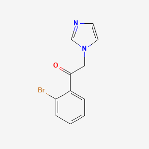 1-(2-bromophenyl)-2-(1H-imidazol-1-yl)ethan-1-one