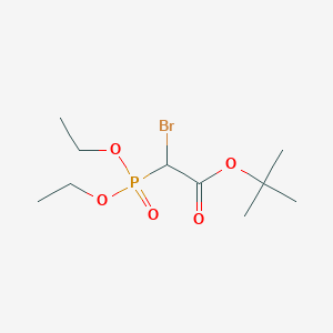 molecular formula C10H20BrO5P B2938705 TERT-BUTYL 2-BROMO-2-(DIETHOXYPHOSPHORYL)ACETATE CAS No. 179106-93-5