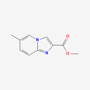 molecular formula C10H10N2O2 B2938899 Methyl 6-methylimidazo[1,2-a]pyridine-2-carboxylate CAS No. 1354766-75-8