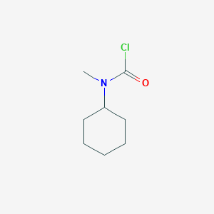 molecular formula C8H14ClNO B2938985 N-cyclohexyl-N-methylcarbamoyl chloride CAS No. 35028-38-7