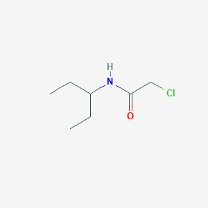 2-chloro-N-pentan-3-ylacetamide