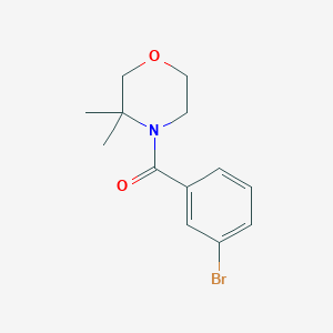 4-(3-Bromobenzoyl)-3,3-dimethylmorpholine