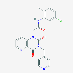 N-(5-chloro-2-methylphenyl)-2-(2,4-dioxo-3-(pyridin-4-ylmethyl)-3,4-dihydropyrido[3,2-d]pyrimidin-1(2H)-yl)acetamide