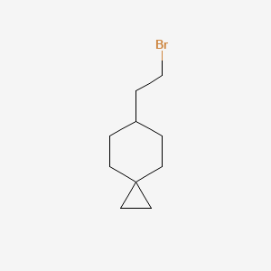 6-(2-Bromoethyl)spiro[2.5]octane