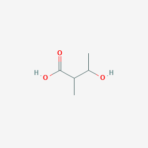 molecular formula C5H10O3 B029391 3-Hydroxy-2-methylbutanoic acid CAS No. 473-86-9