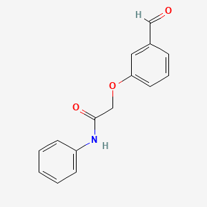 2-(3-formylphenoxy)-N-phenylacetamide