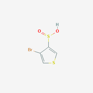 B2939355 4-Bromothiophene-3-sulfinic acid CAS No. 2138167-71-0