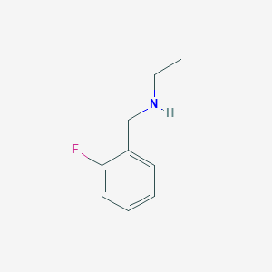 molecular formula C9H12FN B2939482 N-(2-fluorobenzyl)ethanamine CAS No. 64567-25-5