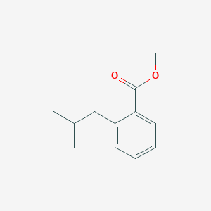 molecular formula C12H16O2 B2939600 Methyl 2-(2-methylpropyl)benzoate CAS No. 1807918-60-0