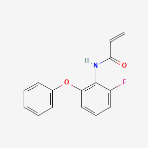 N-(2-Fluoro-6-phenoxyphenyl)prop-2-enamide