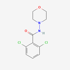 molecular formula C11H12Cl2N2O2 B2939691 2,6-dichloro-N-(morpholin-4-yl)benzamide CAS No. 294849-17-5