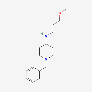 molecular formula C16H26N2O B2939735 1-benzyl-N-(3-methoxypropyl)piperidin-4-amine CAS No. 416867-67-9