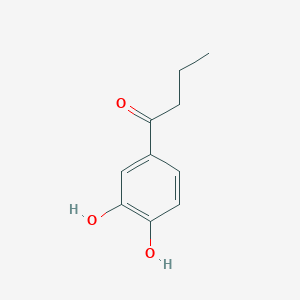 molecular formula C10H12O3 B029398 1-(3,4-Dihydroxyphenyl)butan-1-one CAS No. 17386-89-9