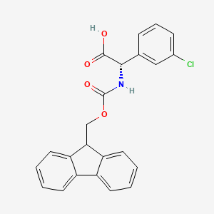 (S)-(3-Chloro-phenyl)-[(9H-fluoren-9-ylmethoxycarbonylamino)]-acetic acid