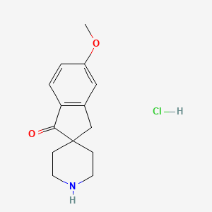 5-Methoxyspiro[indene-2,4'-piperidin]-1(3H)-one hcl