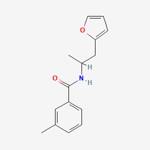 N-(1-(furan-2-yl)propan-2-yl)-3-methylbenzamide