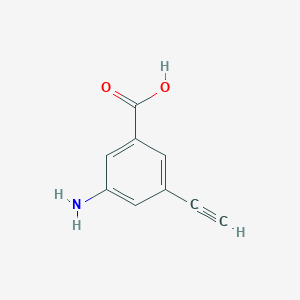 3-Amino-5-ethynylbenzoic acid