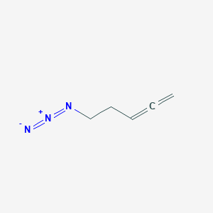 molecular formula C5H7N3 B2940503 5-Azidopenta-1,2-diene CAS No. 2377036-21-8