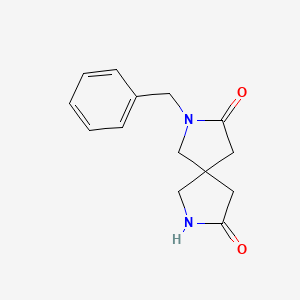2-Benzyl-2,7-diazaspiro[4.4]nonane-3,8-dione