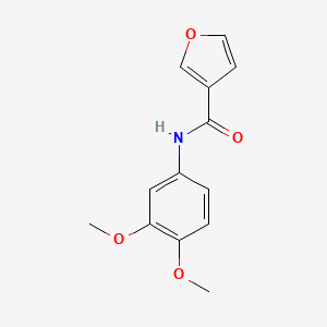 N-(3,4-dimethoxyphenyl)furan-3-carboxamide