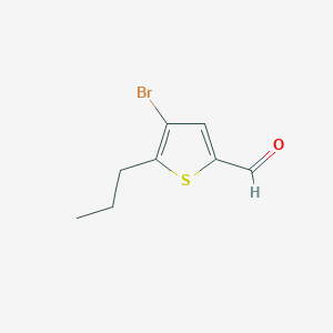 4-Bromo-5-propylthiophene-2-carbaldehyde